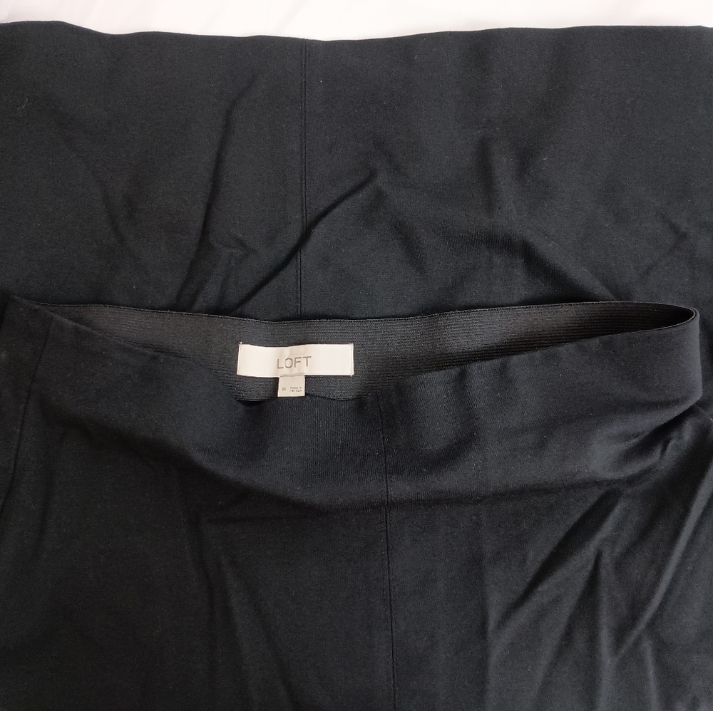 2/$30 LOFT Casual Formal‎ Elegant Black Skirt (#1,442)